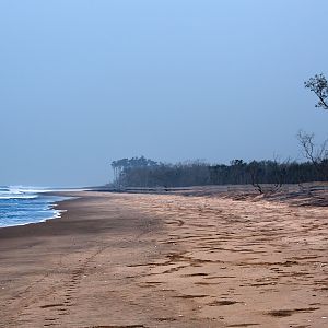 Dawn over Bay of Bengal.
