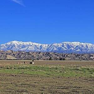 Mt. San Gorgonio from Moreno Valley, California.