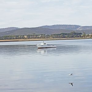 Rescue-boat-at-Montrose-Yaght-Club