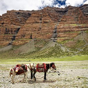 Gangdise mountain range, Tibet autonomous region, China.